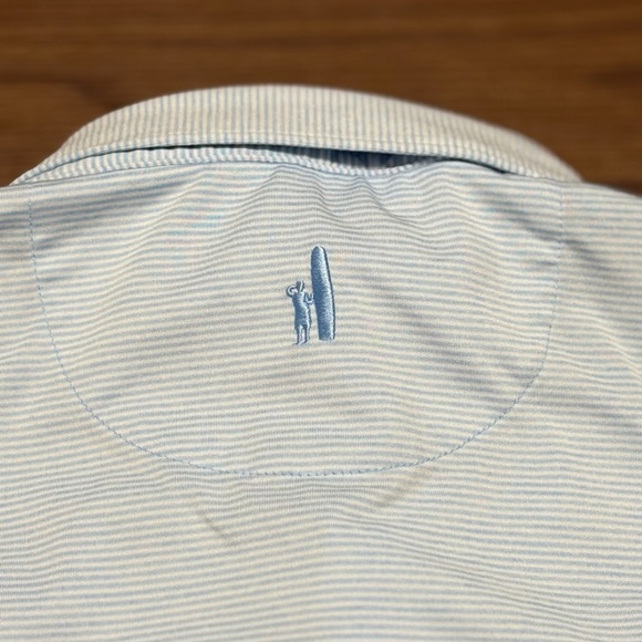 johnnie-O Light Blue Polo Shirt - Picture 6 of 6